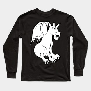 Gargoyle Unicorn Long Sleeve T-Shirt